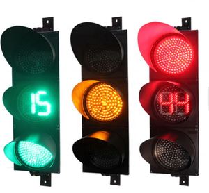 300mm High Brightness LED Traffic Signal Lights Red Yellow Green
