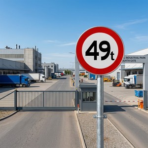 Reflective Aluminum Traffic Sign Board