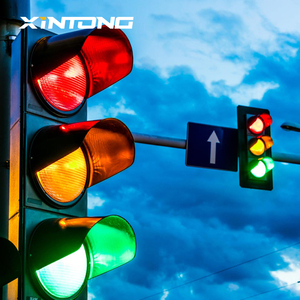 Intelligent LED Traffic Signal Light with Countdown Timer